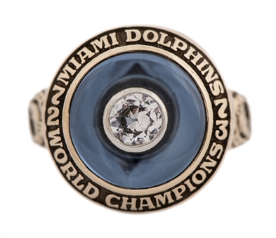 1973 Miami Dolphins Super Bowl VIII Championship Ring - Ladies Salesman Sample